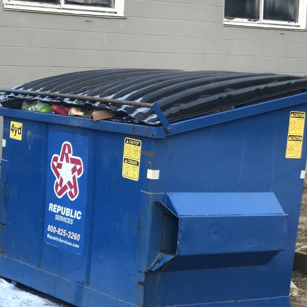 This picture was taken after they told me it's been picked up.