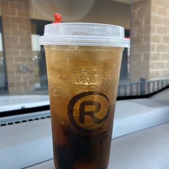 R Tea Zone - Winter melon tea added herbal jelly and chia seeds - Bubble Tea Near Me - Houston, Texas R Tea Zone - Winter melon tea added herbal jelly and chia seeds - Bubble Tea Near Me - Houston, Texas