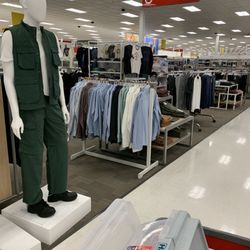 Target - Men's clothing area