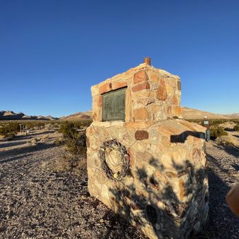 Rhyolite Ghost Town - Cemetery at Rhyolite Ghost Town - Landmarks & Historical Buildings Near Me - Beatty, Nevada