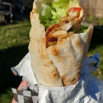 Mitra Canteen - Chicken Donair Wrap - Mediterranean Near Me - Vancouver, British Columbia