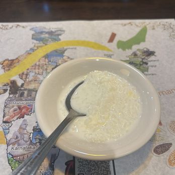 Curry Mango - Rice pudding, which is dessert on the buffet - Indian Near Me - Lakeland, Florida Curry Mango - Rice pudding, which is dessert on the buffet - Indian Near Me - Lakeland, Florida