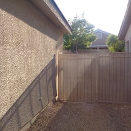 Right Side Iron Fence Gate