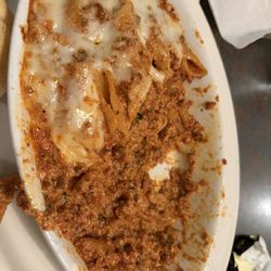 Cantina D'Italia - Baked Ziti with meat sauce