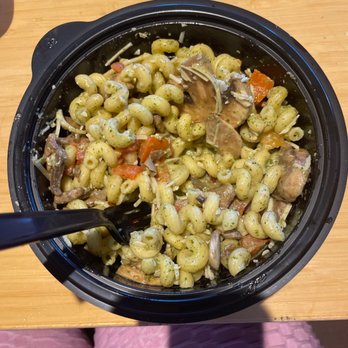 Noodles and Company - my super watery Pesto Cavatappi - Noodles Near Me - Centennial, Colorado Noodles and Company - my super watery Pesto Cavatappi - Noodles Near Me - Centennial, Colorado