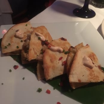 Ola Restaurant - Lobster quesadilla. Loaded with fresh tasting lobster meat. Will be back for more. - Latin American Near Me - Orange, Connecticut Ola Restaurant - Lobster quesadilla. Loaded with fresh tasting lobster meat. Will be back for more. - Latin American Near Me - Orange, Connecticut