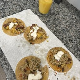 Organic eggs /jalapeno /cilantro/onions/tomatoes Nathan's hot dogs & lulus Tortillas Organic eggs /jalapeno /cilantro/onions/tomatoes Nathan's hot dogs & lulus Tortillas