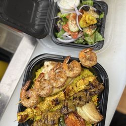 US Fried Chicken - Mix Grill 3 Skewers Kebab