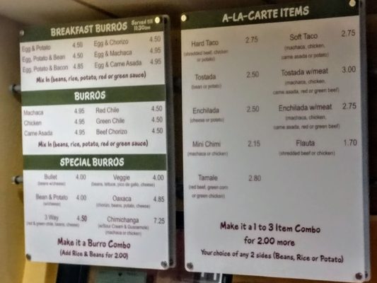 Menu photo 4 Carolina's Mexican Food Phoenix, AZ