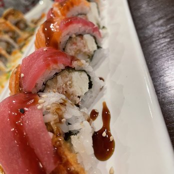 Wicked Sushi & Grill - Jessica roll, add cream cheese. Amazing - Sushi Bars Near Me - Buford, Georgia