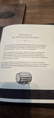 Menu photo 1 Whiskey Revolution Oxon Hill, MD