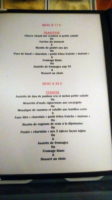 Menu photo 6 L'escale Dompierroise Dompierre-les-Ormes, 71
