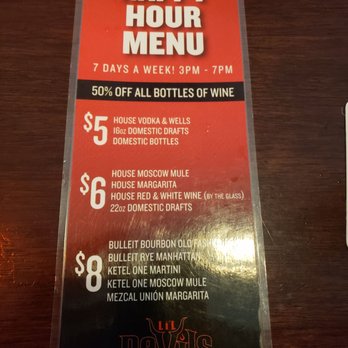 Li'l Devils Lounge - HH Menu - Gay Bars Near Me - Denver, Colorado