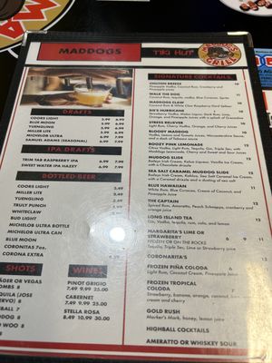 Menu photo 1 Maddogs Grill Clanton, AL