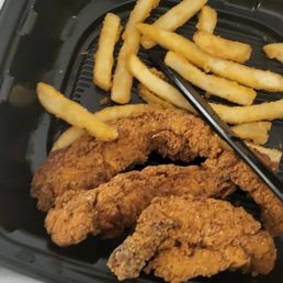 Kids chicken tenders and fries Kids chicken tenders and fries