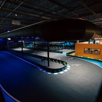 ParTee Shack - Our track features tight curves, high speed straights and two-levels of racing fun! - Mini Golf Near Me - Greensboro, North Carolina