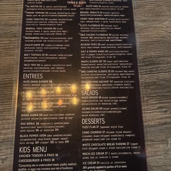 Chinitas - Menu - Sushi Bars Near Me - Henderson, Nevada