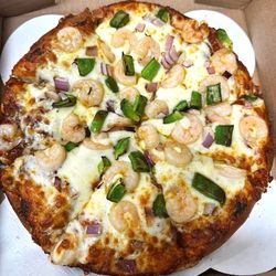 A2Z Pizza - BBQ OR PESTO SHRIMP PIZZA