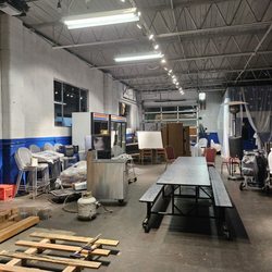 The Garage Food Carts - Indoor covered seating