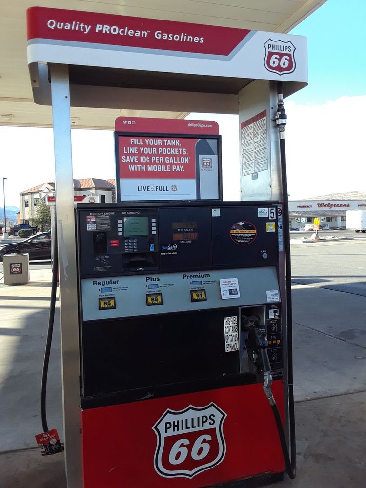 PHILLIP’S 66 1180 W State St, Hurricane, Utah Gas Stations Phone