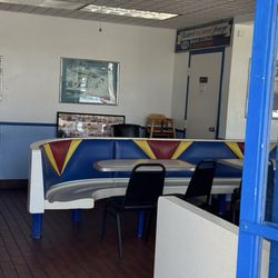 Fosters Freeze - Some of the indoor seating area in the Foster Freeze