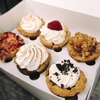 Tiny Pies - Strawberry, Key Lime, Chocolate Cream Pie, Coconut Cream Pie, Lemon Raspberry Pie, Dutchy's Apple Pie - Desserts Near Me - Austin, Texas Tiny Pies - Strawberry, Key Lime, Chocolate Cream Pie, Coconut Cream Pie, Lemon Raspberry Pie, Dutchy's Apple Pie - Desserts Near Me - Austin, Texas