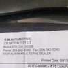 RM Automotive gift card