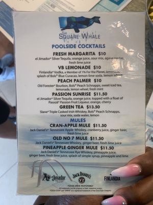 Menu photo 2 The Square Whale Bar Virginia Beach, VA Menu photo 2 The Square Whale Bar Virginia Beach, VA