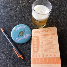 you get a pin if you get the gift special. We just got married and got 'hoppily ever after.' there are bachelor/ette and birthday pins too you get a pin if you get the gift special. We just got married and got 'hoppily ever after.' there are bachelor/ette and birthday pins too