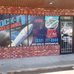 Front of store