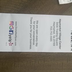 Divine Nail Spa - The flyer