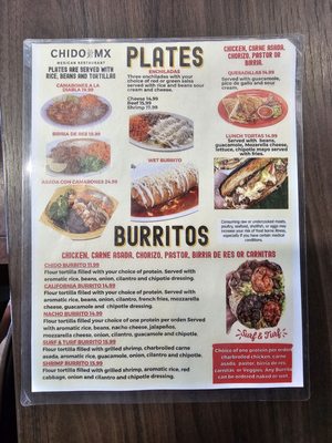 Menu photo 1 Chido Mx Goodyear, AZ Menu photo 1 Chido Mx Goodyear, AZ