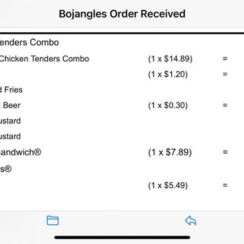 Bojangles - Only the chicken tenders were good. The fries and potato rounds were both forgettable. Very pricy. - Chicken Shop Near Me - Cypress, Texas