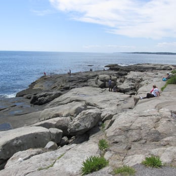 Nubble Lighthouse - Some of the savage rocks - Landmarks & Historical Buildings Near Me - York, Maine Nubble Lighthouse - Some of the savage rocks - Landmarks & Historical Buildings Near Me - York, Maine