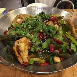 Master Bowl Chinese Restaurant - This is the pick your own dry pot.