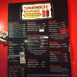 Sandwich Bar