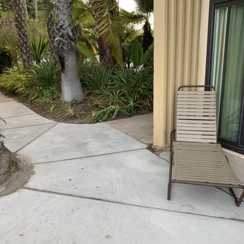 Bahia Resort Hotel - Main path from parking to beach and our patio - San Diego, CA