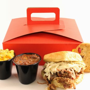 Streetside BBQ - Pulled Pork Lunch Box - Caterers Near Me