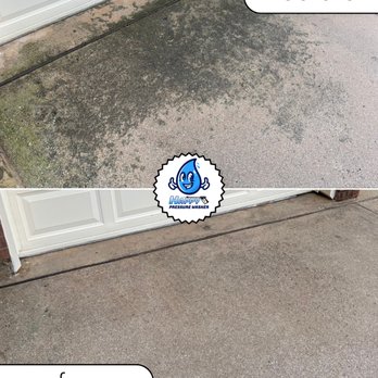 Happy Pressure Washer - Algae and mildew removal on driveway Arlington Texas - Pressure Washers Near Me Happy Pressure Washer - Algae and mildew removal on driveway Arlington Texas - Pressure Washers Near Me