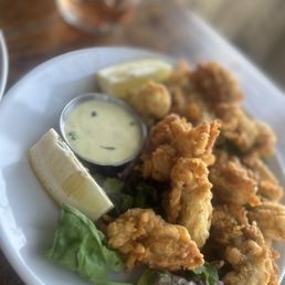 Golden Fried Oysters