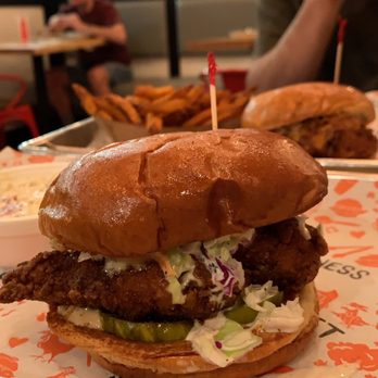 Fry the Coop - Nashville Fried Chicken Sandwich - American Near Me - Oak Lawn, Illinois Fry the Coop - Nashville Fried Chicken Sandwich - American Near Me - Oak Lawn, Illinois