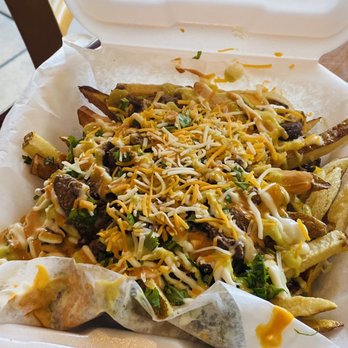 Dogos VIP - Carne asada fries are great. Full of steak! - Hot Dogs Near Me - Albuquerque, New Mexico
