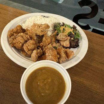 Cafe Bungalow - Popcorn chicken rice with curry - Coffee & Tea Near Me - Azusa, California Cafe Bungalow - Popcorn chicken rice with curry - Coffee & Tea Near Me - Azusa, California