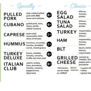 Parker’s Lunchbox - a list of sandwiches - Cafes Near Me - Olympia, Washington Parker’s Lunchbox - a list of sandwiches - Cafes Near Me - Olympia, Washington