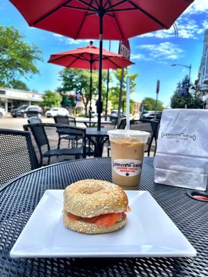 Photo of Glenview Grind - Glenview, IL, US. Salmon Sandwich