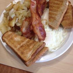 10 Acre Truck Stop - Bacon and eggs breakfast special.