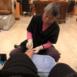 Modern Nails And Day Spa - Working hard