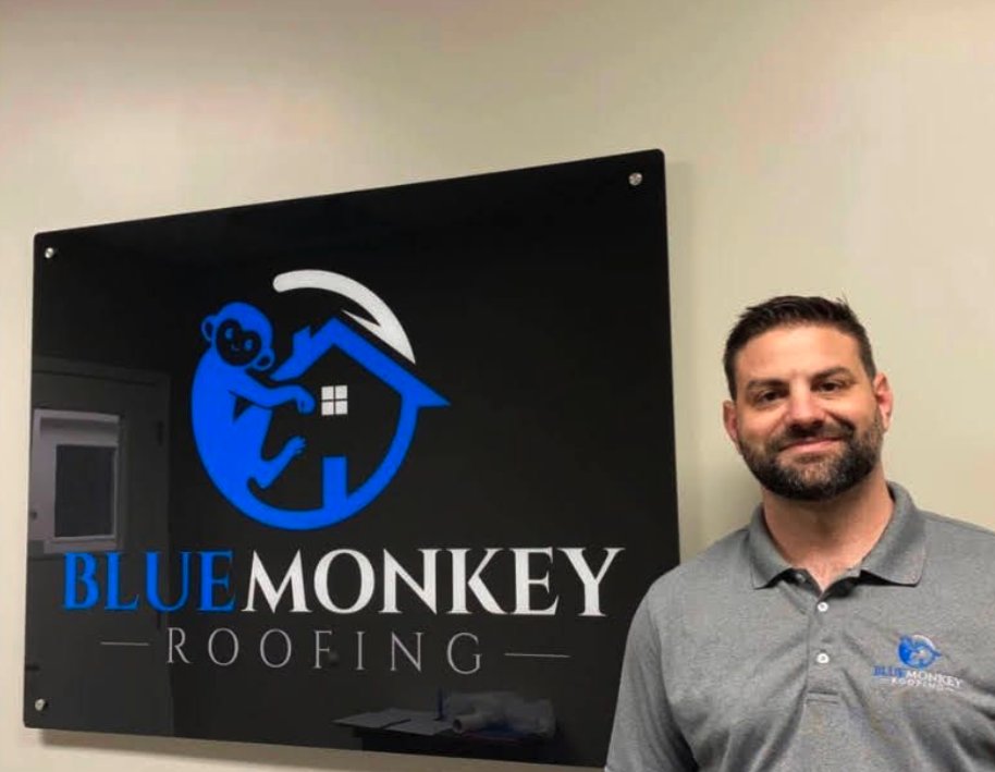 Slide of Blue Monkey Roofing