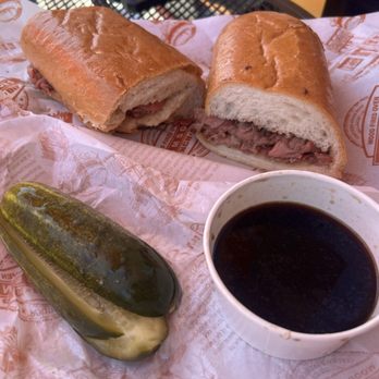 Adamson's French Dip - French dip and pickle - Burgers Near Me - San Jose, California Adamson's French Dip - French dip and pickle - Burgers Near Me - San Jose, California