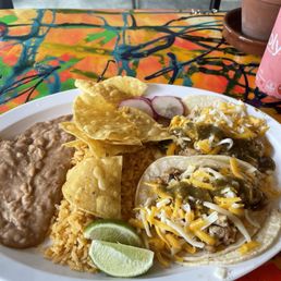 Chicken Taco Plate